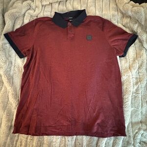 Boss Red and Black Polo Shirt